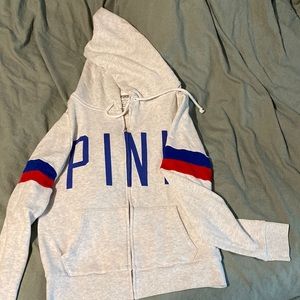 Medium Pink by Victorias Secret Jayhawk Zipup